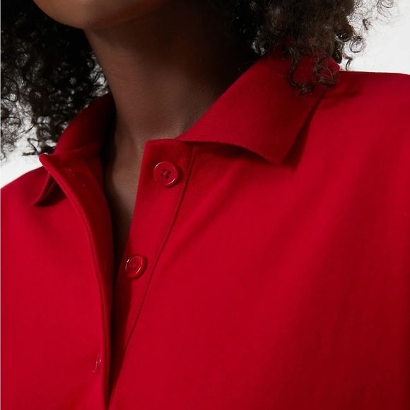 Tuckernuck POMANDER PLACE Red Bode Polo Sweatshirt size large - Picture 5 of 12